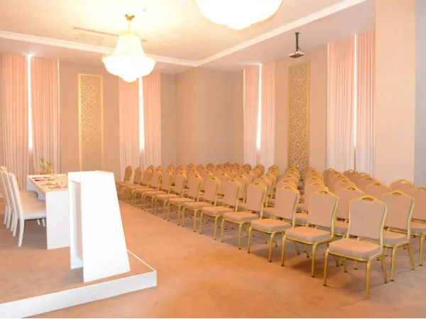gabala, karvansaray, hotel, azerbaijan, conference room, gallery